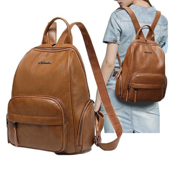 outdoor bags leather ladies backpack 2021 multifunctional fashion travel large capacity student school bag
outdoor bags leather ladies backpack 2021 multifunctional fashion travel large capacity student school bag