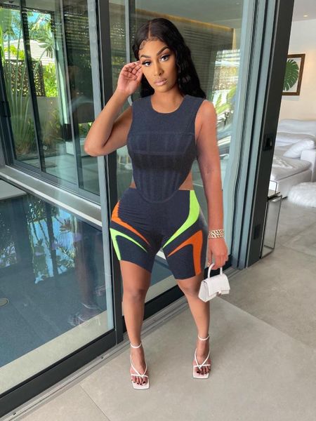 women's tracksuits womens set patchwork sleeveless tank strechy shorts two 2 piece sets active sweatsuits club outfits summer, Gray
women's tracksuits womens set patchwork sleeveless tank strechy shorts two 2 piece sets active sweatsuits club outfits summer, Gray