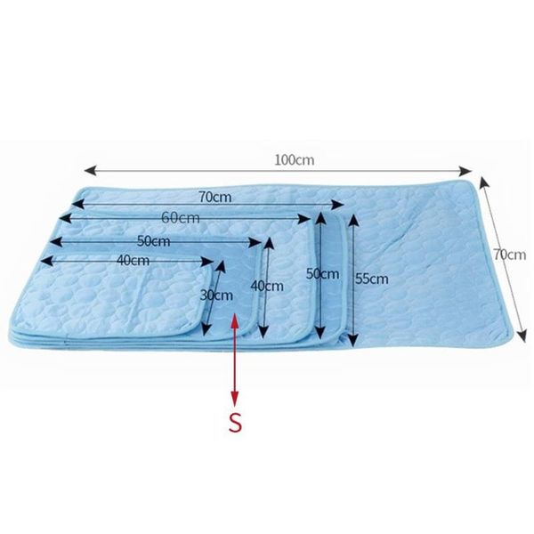 kennels & pens xs- xl ice silk pet summer mat cooling mats blanket cushion heat relief cat cooler portable comfortable durable 
kennels & pens xs- xl ice silk pet summer mat cooling mats blanket cushion heat relief cat cooler portable comfortable durable