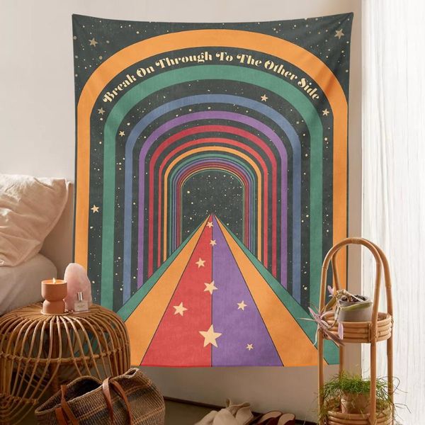 tapestries vintage rainbow tapestry wall hanging bohemian ouija art decor home bedroom carpet retro
tapestries vintage rainbow tapestry wall hanging bohemian ouija art decor home bedroom carpet retro
