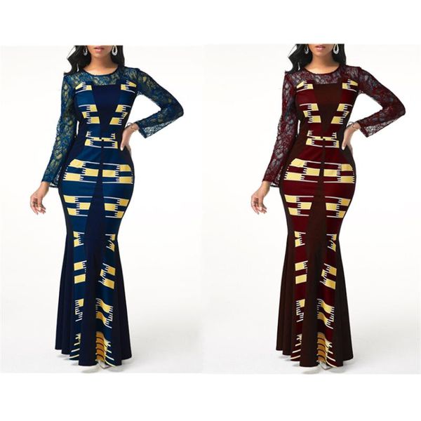 ethnic clothing s-5xl african dresses for women 2021 s fashion lace long dress patchwork print bazin vestidos dashiki party clothes, Red
ethnic clothing s-5xl african dresses for women 2021 s fashion lace long dress patchwork print bazin vestidos dashiki party clothes, Red