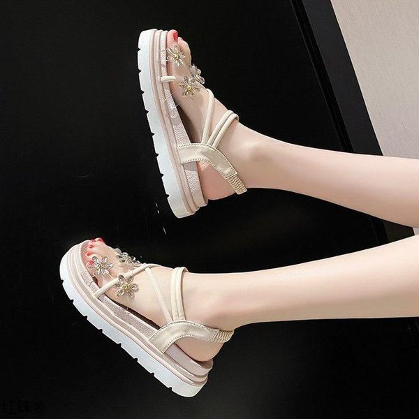 sandals wedge for women 2021summer student fairy style casual lady thick bottom bright roman shoes, Black
sandals wedge for women 2021summer student fairy style casual lady thick bottom bright roman shoes, Black
