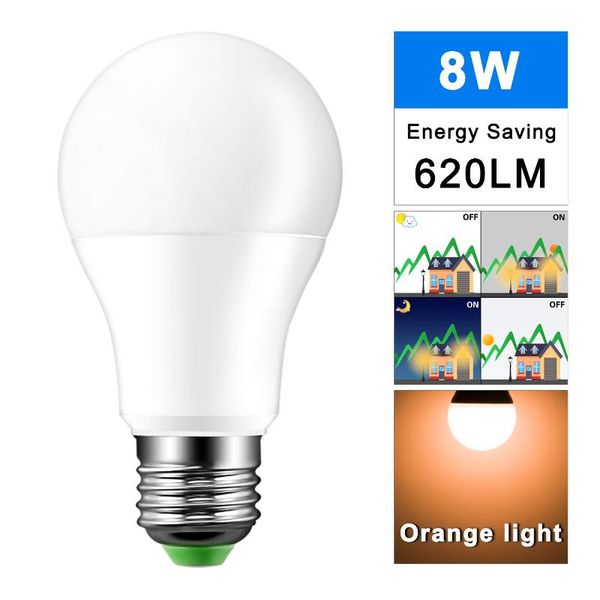 85-265v e27 led sensor lamp bulb 8w automatic dusk to dawn auto on/off globe led light bulb for home porch hallway christmas
85-265v e27 led sensor lamp bulb 8w automatic dusk to dawn auto on/off globe led light bulb for home porch hallway christmas