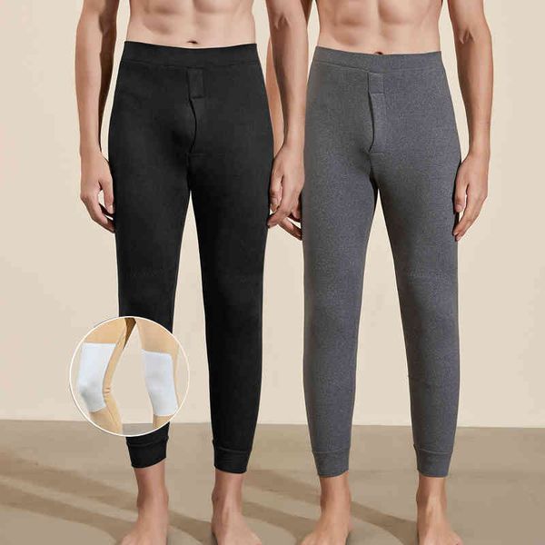 zjx men's winter underwear, thick cotton wool , warm, knee high, Black;white 
zjx men's winter underwear, thick cotton wool , warm, knee high, Black;white