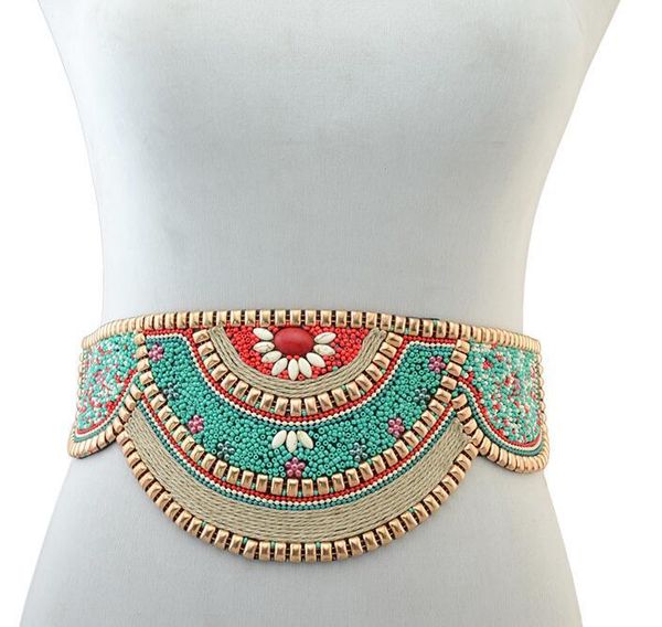 belts women's runway fashion vintage elastic beaded cummerbunds female dress corsets waistband decoration wide belt r3134, Black;brown
belts women's runway fashion vintage elastic beaded cummerbunds female dress corsets waistband decoration wide belt r3134, Black;brown