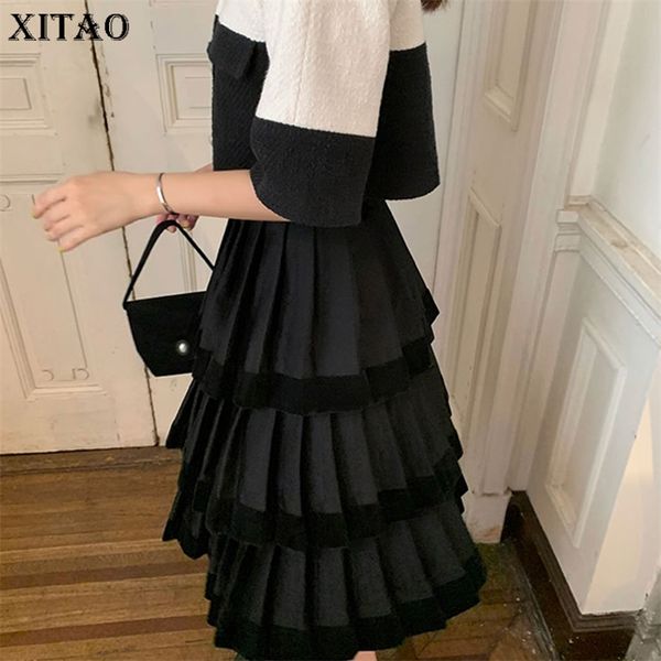 xitao patchwork vintage ruffles multi layer skirt women autumn new style black natural waist a line skirt elegant gcc2095 210315
xitao patchwork vintage ruffles multi layer skirt women autumn new style black natural waist a line skirt elegant gcc2095 210315