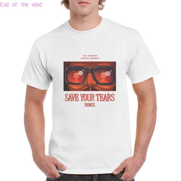 women's t-shirt cool streetwear the weeknd cover save your tears t shirt women glasses graphics 100% cotton female/man, White
women's t-shirt cool streetwear the weeknd cover save your tears t shirt women glasses graphics 100% cotton female/man, White