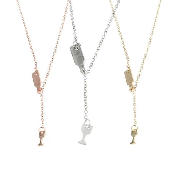 pendant necklaces beer cup long necklace for women wine bottle triangle statement party fashion jewelry, Silver
pendant necklaces beer cup long necklace for women wine bottle triangle statement party fashion jewelry, Silver