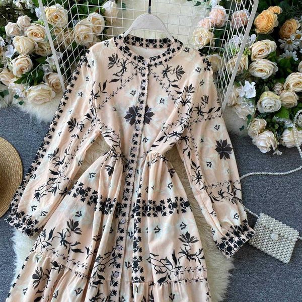 casual dresses midi dress a-line 2021 party spring summer runway elegant women vintage print floral long sleeve boho high wai, Black;gray
casual dresses midi dress a-line 2021 party spring summer runway elegant women vintage print floral long sleeve boho high wai, Black;gray