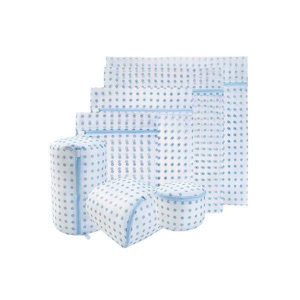 laundry bags 7pcs/set mesh bag polyester wash coarse net basket for washing machines bra
laundry bags 7pcs/set mesh bag polyester wash coarse net basket for washing machines bra