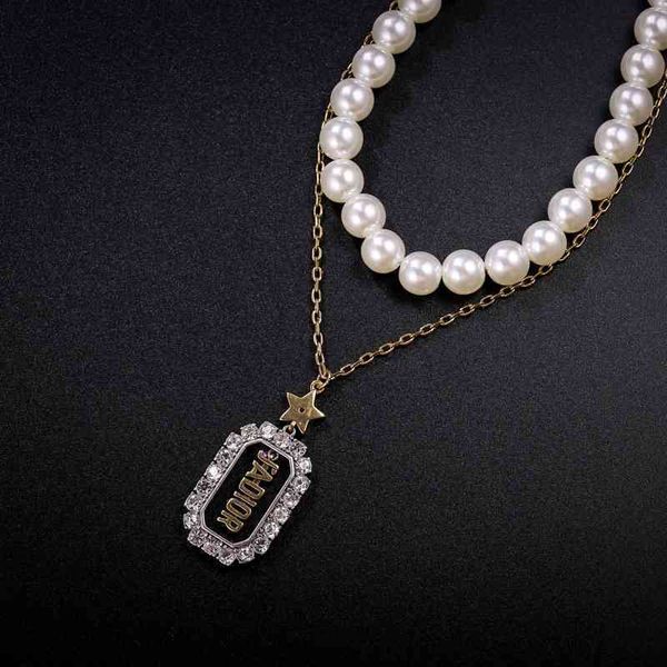 special offer 75% off outlet online family 2021 new letter pearl earrings hanfeng necklace women's net red star same neck chain w4j2, Silver
special offer 75% off outlet online family 2021 new letter pearl earrings hanfeng necklace women's net red star same neck chain w4j2, Silver