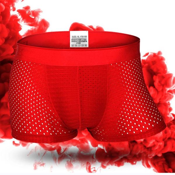 underpants ice silk thin section summer breathable men boxer shorts solid homme underwear mid waist soft male daily panties, Black;white
underpants ice silk thin section summer breathable men boxer shorts solid homme underwear mid waist soft male daily panties, Black;white