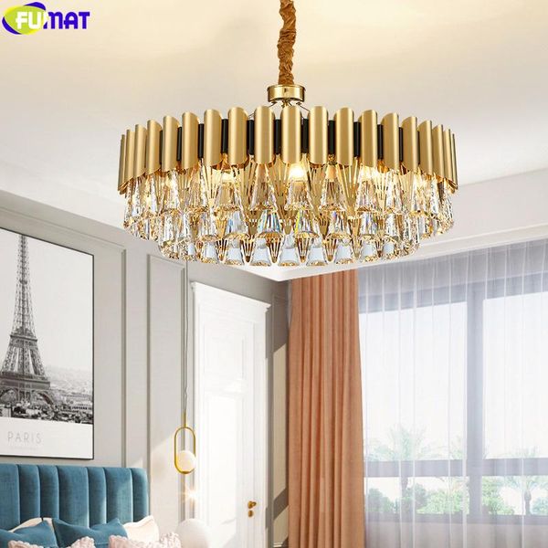 chandeliers fumat moder style nordic 2021 crystal k9 pendant lamps plating gold hanging light fixture e14 led multi heads
chandeliers fumat moder style nordic 2021 crystal k9 pendant lamps plating gold hanging light fixture e14 led multi heads