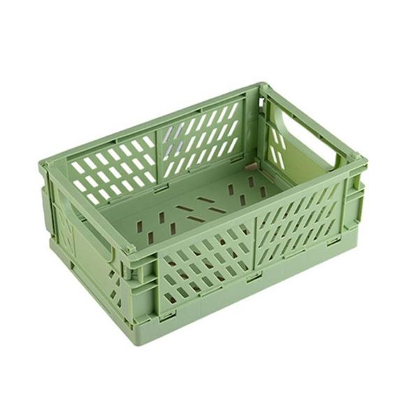 storage baskets collapsible plastic box durable stackable folding deskbasket utility crate organizer 5 color can choose
storage baskets collapsible plastic box durable stackable folding deskbasket utility crate organizer 5 color can choose