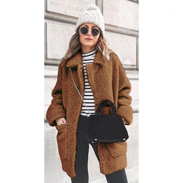 women's fur & faux rorodox autumn winter coat women warm teddy ladies jacket female long plus size outwear plush, Black
women's fur & faux rorodox autumn winter coat women warm teddy ladies jacket female long plus size outwear plush, Black