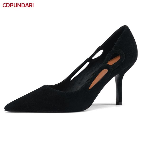 dress shoes pointed toe genuine leather high heels pumps ladies spring summer sheepskin party tacones mujer escarpins femme, Black
dress shoes pointed toe genuine leather high heels pumps ladies spring summer sheepskin party tacones mujer escarpins femme, Black