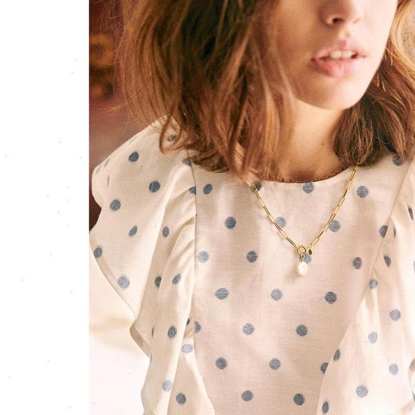 sleeveless polka dot ruffles blouses round neck backless chic button shirt women clothes summer 2021 casual vintage, White
sleeveless polka dot ruffles blouses round neck backless chic button shirt women clothes summer 2021 casual vintage, White