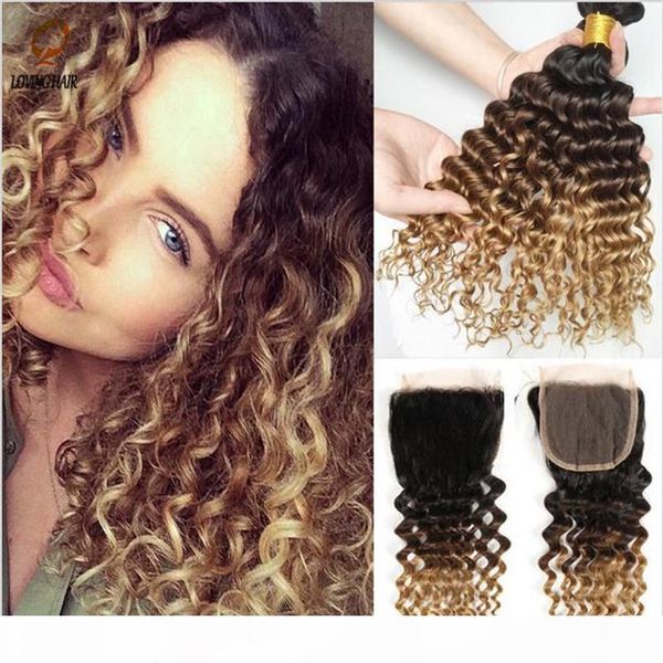 virgin brazilian ombre human hair 3bundles with closure #1b 4 27 honey blonde three tone brazilian hair weaves with lace closure 4pcs lot, Black
virgin brazilian ombre human hair 3bundles with closure #1b 4 27 honey blonde three tone brazilian hair weaves with lace closure 4pcs lot, Black