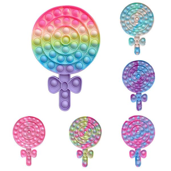 dhl fidget toys rainbow lollipop push bubble fidgets toy sensory anti-anxiety silicone squeeze stress relief gifts for kids and adults
dhl fidget toys rainbow lollipop push bubble fidgets toy sensory anti-anxiety silicone squeeze stress relief gifts for kids and adults
