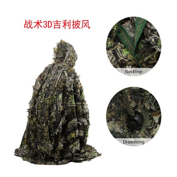 hunting clothes new 3d bionic ghillie suits simple sniper birdwatch camouflage clothing cloak, Camo;black
hunting clothes new 3d bionic ghillie suits simple sniper birdwatch camouflage clothing cloak, Camo;black