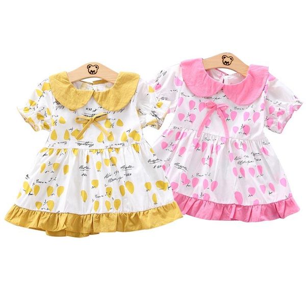 girl's dresses children summer casual short sleeve dress baby girl bow love pattern princess skirt cute kids cotton clothing born wear, Red;yellow
girl's dresses children summer casual short sleeve dress baby girl bow love pattern princess skirt cute kids cotton clothing born wear, Red;yellow