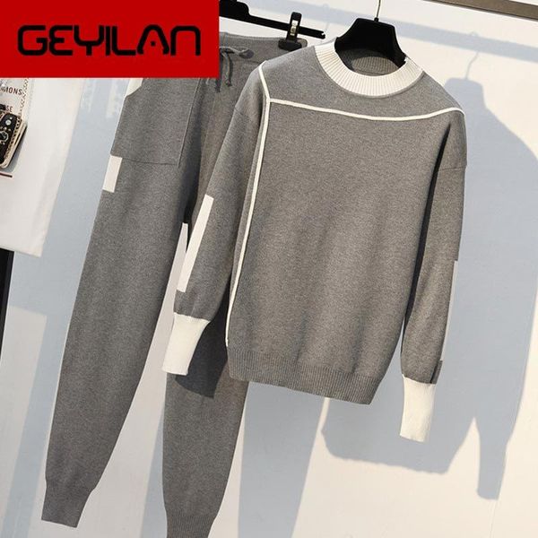 autumn 2 pieces set women knitted pullovers sweater fashion long sleeve tracksuits female stripe knit jumper & pants, White
autumn 2 pieces set women knitted pullovers sweater fashion long sleeve tracksuits female stripe knit jumper & pants, White
