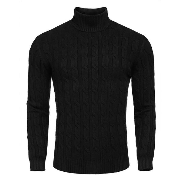 men s slim fit turtleneck sweater casual twisted knitted pullover sweaters, White;black
men s slim fit turtleneck sweater casual twisted knitted pullover sweaters, White;black