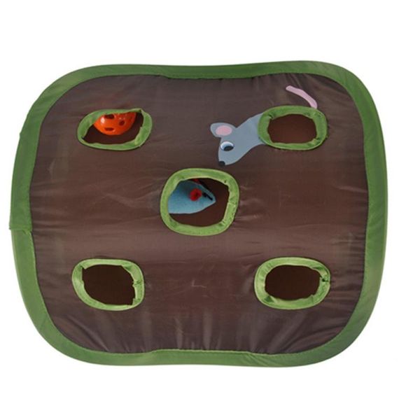cat toys educational toy hide seek game collapsible puzzle exercise 9 holes mouse hunt with bells
cat toys educational toy hide seek game collapsible puzzle exercise 9 holes mouse hunt with bells