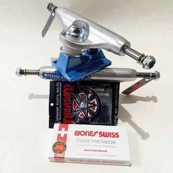 skateboarding 139 149 forged skateboard trucks 5.25 5.5 pro level original bushings bearings
skateboarding 139 149 forged skateboard trucks 5.25 5.5 pro level original bushings bearings