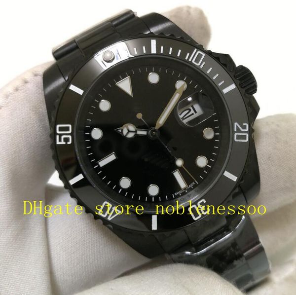 2 style men's 40mm 116610ln stainless steel black dial pvd/dlc coated mechanical automatic sport 116610 men's watches wristwatches, Slivery;brown
2 style men's 40mm 116610ln stainless steel black dial pvd/dlc coated mechanical automatic sport 116610 men's watches wristwatches, Slivery;brown