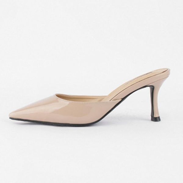 dress shoes 2021 japanned leather pumps woman mules pointed toe stiletto high heels women shiny lazy talons mujer plus size 40-43, Black
dress shoes 2021 japanned leather pumps woman mules pointed toe stiletto high heels women shiny lazy talons mujer plus size 40-43, Black