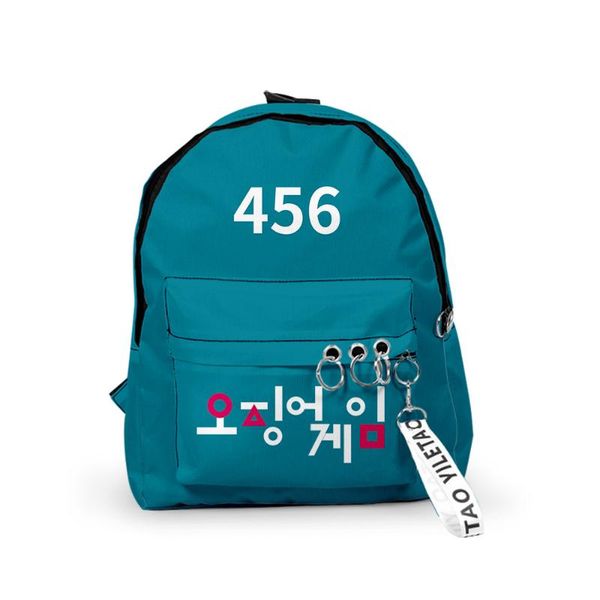 backpack 3d korean squid game 218 456 001 boys girls kawaii keys chain women men oxford waterproof laptop
backpack 3d korean squid game 218 456 001 boys girls kawaii keys chain women men oxford waterproof laptop