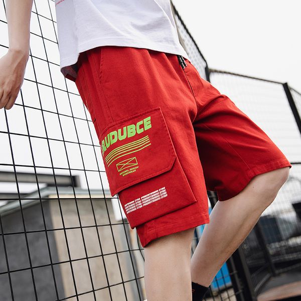 2021 new cargo summer thin casual korean version loose shorts track knee length bermuda short pants men jrbi, White;black 
2021 new cargo summer thin casual korean version loose shorts track knee length bermuda short pants men jrbi, White;black