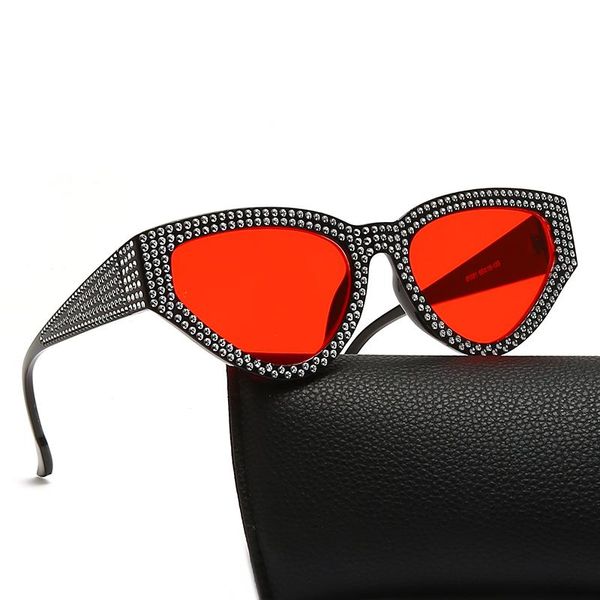 sunglasses fashion cat eye with diamond design women personality sun glasses shades uv400 eyewear, White;black
sunglasses fashion cat eye with diamond design women personality sun glasses shades uv400 eyewear, White;black