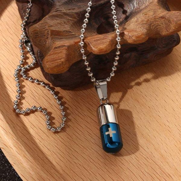 pendant necklaces cross engraved cremation urn necklace for men women hollow ashes vial keepsake memorial jewelry, Silver
pendant necklaces cross engraved cremation urn necklace for men women hollow ashes vial keepsake memorial jewelry, Silver