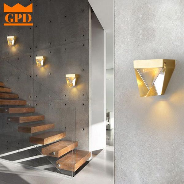 modern led wall light triangle crystal gold wall sconces lights home decoration living room dining room stair bedroom lamp
modern led wall light triangle crystal gold wall sconces lights home decoration living room dining room stair bedroom lamp