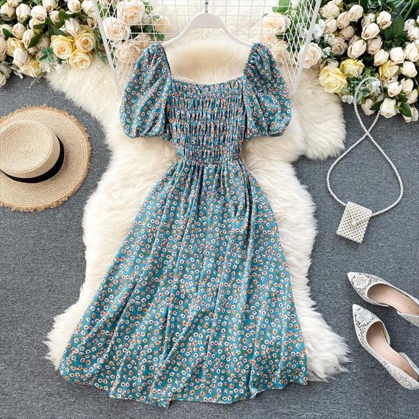 boho slim vintage floral print womens dress summer midi square collar party knee length women elastic beach holiday a line, Black;gray
boho slim vintage floral print womens dress summer midi square collar party knee length women elastic beach holiday a line, Black;gray