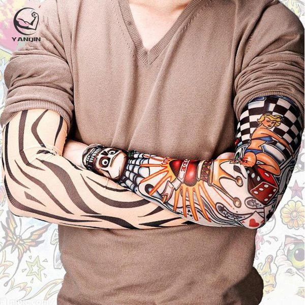 fingerless gloves 1pcs 2021 fashion tattoo sleeve man woman fake arm warmers elastic uv protection cool printed sun-proof punk, Blue;gray
fingerless gloves 1pcs 2021 fashion tattoo sleeve man woman fake arm warmers elastic uv protection cool printed sun-proof punk, Blue;gray