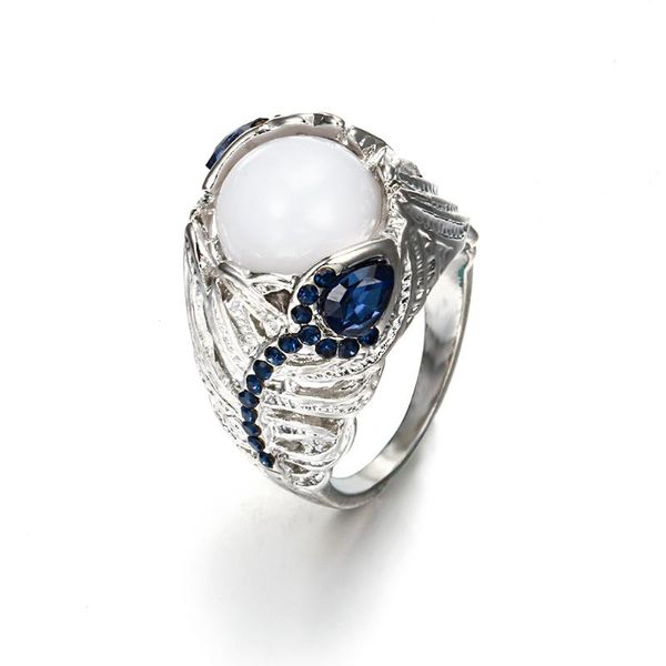 wedding rings shayao female ring fashion silver color blue stone flower jewelry vintage for women birthday gifts 2021, Slivery;golden
wedding rings shayao female ring fashion silver color blue stone flower jewelry vintage for women birthday gifts 2021, Slivery;golden