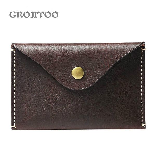 card holders grojitoo genuine leather men's bag oily first layer cowhide pocket creative style, Brown;gray
card holders grojitoo genuine leather men's bag oily first layer cowhide pocket creative style, Brown;gray