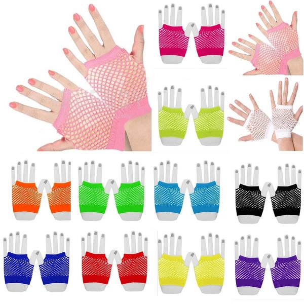 100pairs/200pcs solid color fingerless short fishnet gloves fish net black fancy party dance club nylon spandex mesh glove, White
100pairs/200pcs solid color fingerless short fishnet gloves fish net black fancy party dance club nylon spandex mesh glove, White