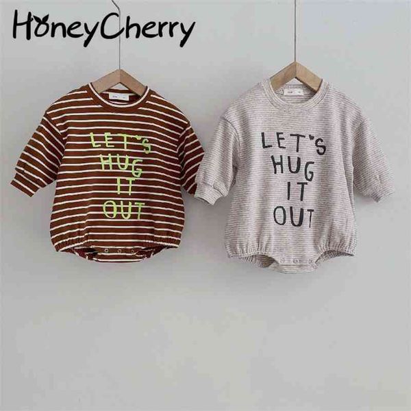 autumn baby girl bodysuit striped long-sleeved triangle baby girls clothes 210701, Blue
autumn baby girl bodysuit striped long-sleeved triangle baby girls clothes 210701, Blue