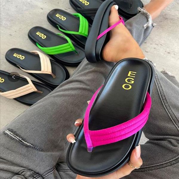 slippers 2021 women home women's shoes casual female slides flip flop sandals for summer femme plus size flat, Black 
slippers 2021 women home women's shoes casual female slides flip flop sandals for summer femme plus size flat, Black
