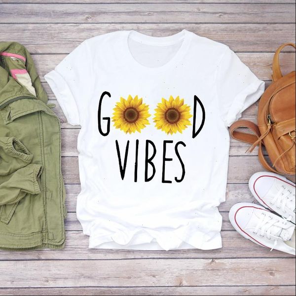 women sunflower letter fashion floral printing clothes summer shirt t shirts t graphic female ladies womens tee t shirt, White
women sunflower letter fashion floral printing clothes summer shirt t shirts t graphic female ladies womens tee t shirt, White