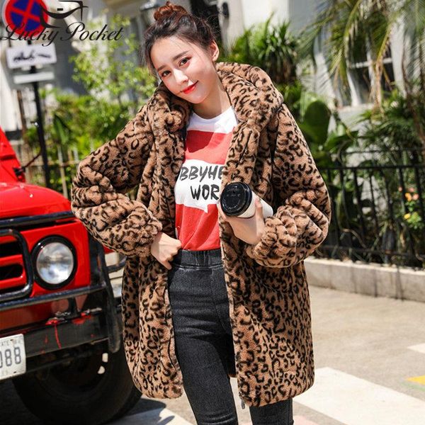 women's fur & faux women winter thick warm hooded jacket female fashion leopard fluffy coat long sleeve loose parka z1008, Black
women's fur & faux women winter thick warm hooded jacket female fashion leopard fluffy coat long sleeve loose parka z1008, Black