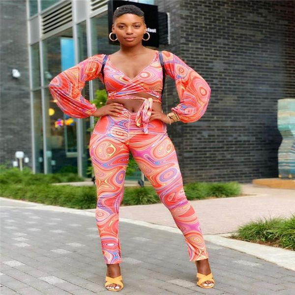 women's two piece pants flower print o neck long sleeve bro and casual lady fashion tracksuits high street outfits, White
women's two piece pants flower print o neck long sleeve bro and casual lady fashion tracksuits high street outfits, White