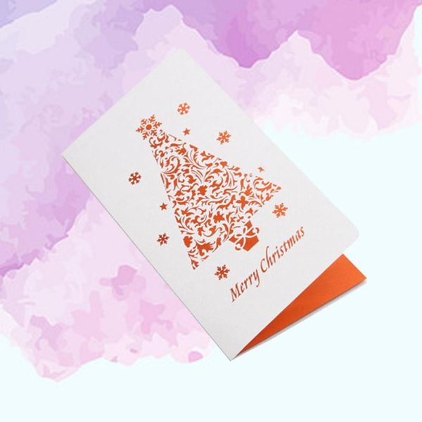 10pcs creative christmas greeting cards hollow out xmas tree carving design invitations cards blessing gift (m-005)
10pcs creative christmas greeting cards hollow out xmas tree carving design invitations cards blessing gift (m-005)