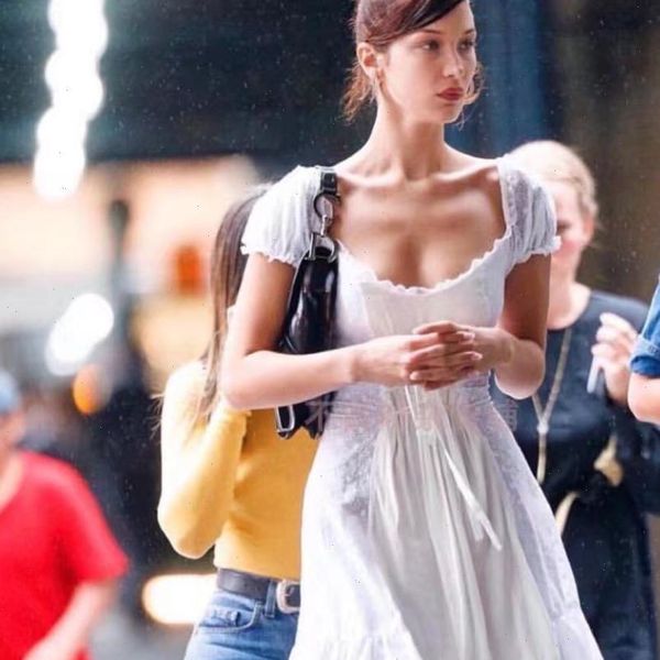 vintage embroidery white dress slim lace up ruffles party dress vestidos robe femme ete vestidos verano 2021, Black;gray
vintage embroidery white dress slim lace up ruffles party dress vestidos robe femme ete vestidos verano 2021, Black;gray