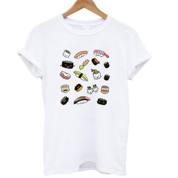 men's t-shirts funny sushi print t shirt men women cute d printed summer cool tee short sve o-k t-shirt, White;black
men's t-shirts funny sushi print t shirt men women cute d printed summer cool tee short sve o-k t-shirt, White;black