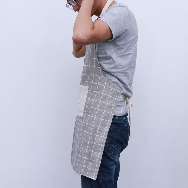 aprons fashion men cooking kitchen restaurant bib apron dress with pocket plaids halter bandage aprons(grey)
aprons fashion men cooking kitchen restaurant bib apron dress with pocket plaids halter bandage aprons(grey)